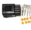 Wpt-1084 Au2z-14s411-aea Connector Kit Ford Vehicles 8 Position Male Sealed With Terminals And Seals Replacement For