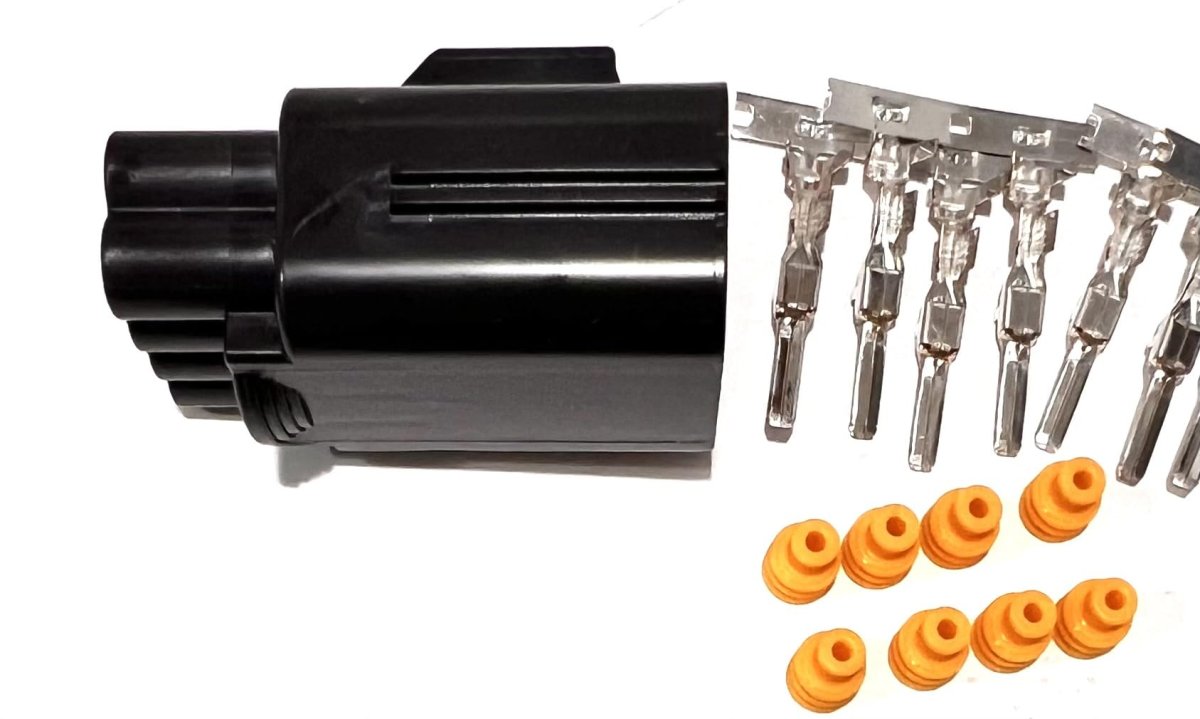 Wpt-1084 Au2z-14s411-aea Connector Kit Ford Vehicles 8 Position Male Sealed With Terminals And Seals Replacement For