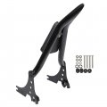 Wflnhb 24inch Black Detachable Motorcycle Rear Passenger Back Replacement For Sportster Xl883 Xlh883 Xl1200 Xlh1200 2004-up
