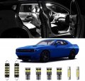 Awalited 10pcs Challenger Interior Led Lights Kit Ultra Bright Map Dome Replacement Bulbs For 2008 2009 2010 2011 2012 2013