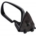 Ocpty Black Driver Side And Passenger View Mirror Metallic Finish With Power Adjustment Manual Folding Heated Compatible For