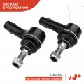 A-premium 6pcs Front Rear Suspension Kit Outer Tie Rod End Sway Bar Link Compatible With Audi Q7 2007-2015 Volkswagen Touareg