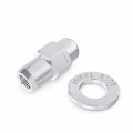 20pcs Chrome Cragar Mag Lug Nuts With Washer 7 16x20 Rh 0 71in Shank Length 1 73in Total 21mm Or 13 16 Hex Compatible Buick