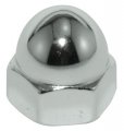 7 8 -14 18-8 Stainless Steel Plain Finish Low Crown Acorn Nut 