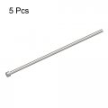 Uxcell Straight Ejector Pins 6mm 15 64 Dia 65mn Steel Round Tip Punch 200mm 8 Long For Mechanical Maintenance 5pcs