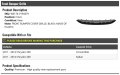Marketplace Auto Parts Front Bumper Grille Compatible With 2011-2014 Chrysler 200