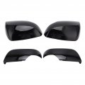 Fydun 2pcs Side Rearview Mirror Cover Glossy Black 91059aj210 Caps Replacement For Subaru Forester Outback Impreza