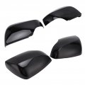 Fydun 2pcs Side Rearview Mirror Cover Glossy Black 91059aj210 Caps Replacement For Subaru Forester Outback Impreza