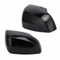 Fydun 2pcs Side Rearview Mirror Cover Glossy Black 91059aj210 Caps Replacement For Subaru Forester Outback Impreza