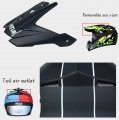 Motocross Helmet Handsome Teen Adult Atv Motorcycle Suv Mask Goggles Gloves Fashion Dirt Bike Off-road Mountain 4-piece Set