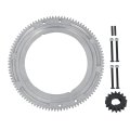 Flywheel Ring Gear Kit Replacement For 399676 392134 31-056 150-435 Lawn Tractor 