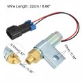 X Autohaux Car Fan Clutch High Temp Air Solenoid Valve Replacement 1689785c91 3551298c92 F224903 500827 450560e