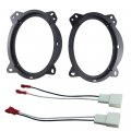 6 In X 9 Front Door Speaker Mount Adapter With Wiring Harness For Toyota 4runner Avalon Highlander Tacoma Prius Sequoia Tundra 