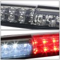 Compatible With Silverado Sierra Gmt800 Smoked Blue Led Cab Roof Running Light Dual Row Smoke 3rd Brake