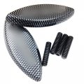 Hongk- Mirror Block Off Compatible With 2006-2009 Kawasaki Ninja Zx-14 Zx14 R Zx-14r Zx1400 Carbon B01bw4mu3m