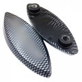 Hongk- Mirror Block Off Compatible With 2006-2009 Kawasaki Ninja Zx-14 Zx14 R Zx-14r Zx1400 Carbon B01bw4mu3m