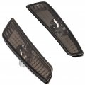 Hecasa Front Bumper Side Marker Lights Compatible With 2008-2009 Pontiac G8 Gt Gxp Smoke Lens
