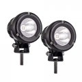 Super Bright Offroad 2 6 Round Led Fog Light Pods For Motorcycle 6000k Cool-white Long Range Spot Beam Rugged Die-cast Aluminum 
