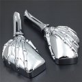 Smt-skull Mirror Compatible With Road Royal Max Vstar 1100 1300 1600 1700 Warrior Virago Chro B075vmpff8
