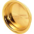 Prime-line Products N 7137 2-1 8-inch Round Closet Door Pull With Flush Solid Brasspack Of 2 