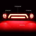 Auto Dynasty Oem Spoiler Model 3d Led Rear Third Brake Light High Mount Stop Lamp Compatible With Ford Mustang Lx Hatchback