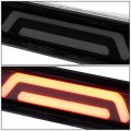 Auto Dynasty Oem Spoiler Model 3d Led Rear Third Brake Light High Mount Stop Lamp Compatible With Ford Mustang Lx Hatchback