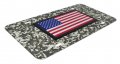 American Flag Urban Camo License Plate