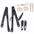 Newyall Black Rear Passenger Foot Peg Rest Bracket Kit