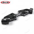 Arashi Triple Tree Top Clamp For Suzuki Hayabusa Gsxr 1300 2008-2020 Motorcycle Accessories Gsx1300r Gsx-r1300 Black 1 Pcs 2009