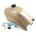 Plastic Gas Fuel Tank Fourtrax Beige With Petcock Fit For Honda Trx300 Trx 300 1993-2000
