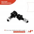 A-premium Set Of 4 Front Upper Control Arm Or Rear Sway Bar Link Compatible With Chrysler Sebring 1996-2006 Cirrus 1995-2000