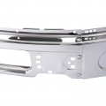 Kuafu Front Bumper Face Bar Compatible With 2009-2014 Ford F150 W Fog Light Holes Replacement For Fo1002411 9l3z17757b Chrome