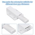 4 Pcs Magnetic Push Latches For Cabinet Door 3x1 81 Inch To Open Latch Hardware Hidden Release Drawer Pull On Closet Touch