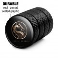 Mortal Kombat Logo Tire Rim Wheel Aluminum Valve Stem Caps
