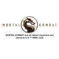 Mortal Kombat Logo Tire Rim Wheel Aluminum Valve Stem Caps