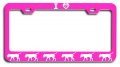 I Love Boerboel Dogs Pets Pn Metal License Plate Frame Tag Holder A27 