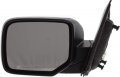 Driver Side Heated Mirror For Honda Pilot 2009 2015 Power Adjust Manual Folding Paintable Textured Black Ho36el 