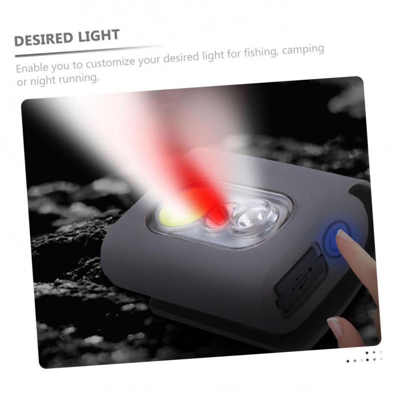 2 Sets Check Light Searchlight Clip Clothespin Markers Campfire Rechargeable Working Lamp Lantern Camping Light