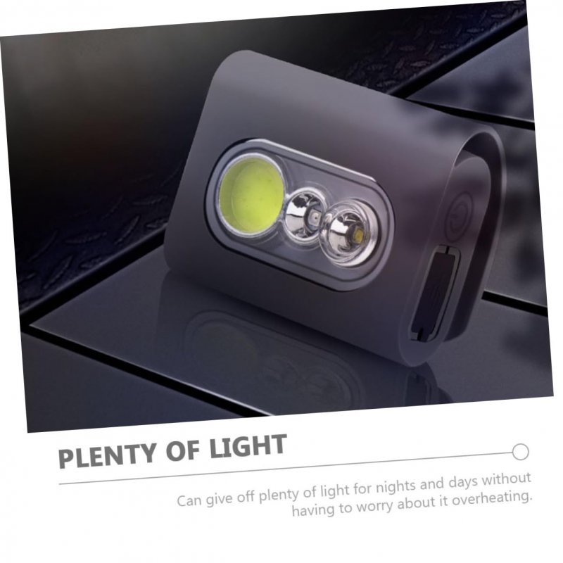 2 Sets Check Light Searchlight Clip Clothespin Markers Campfire Rechargeable Working Lamp Lantern Camping Light