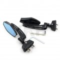 Xkh- Black 6mm Cnc Aluminum Rearview Side Mirrors Compatible With Xvs1100 V-star Custom B075l6hvj6