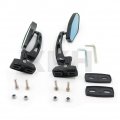 Xkh- Black 6mm Cnc Aluminum Rearview Side Mirrors Compatible With Xvs1100 V-star Custom B075l6hvj6