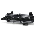Front Left Fog Light For Lincoln Corsair 2020 2021 2022 2023 2024 2025 Led Driver Side Lamp With Clear Lens And Black Housing 