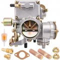34 Pict-3 Carburetor For Vw Beetles Super 1971-1979 Dual Port 1600cc Carb Air Cooled 12v Type 1 Engines Electric Choke Bug