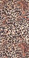 Schampa Tube Multi-wear Headwear Brown Leopard