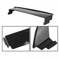 G-plus Rear Bumper Fillers Set Compatible With 1979-1985 Cadillac Eldorado Black Plastic Painted 7pcs
