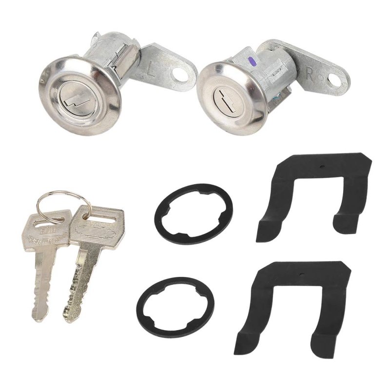Pair Door Lock Cylinder With 2 Keys Ford For Ranger 1983-1992
