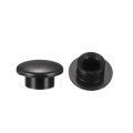 30pcs Tactile Push Button Switch Caps 3 1mm Hole Dia For 6x6mm Micro Black 