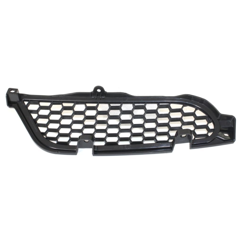 Grille Assembly Pair For Mitsubishi Eclipse 2006 2007 2008 Driver And Passenger Side Painted Black Shell Insert Plastic