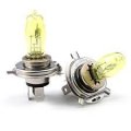 Golden Yellow 100w One Pair Xenon Gas Filled H4 High Low Beam Light Bulbs For 97 98 99 01 02 03 04 05 06 07 08 09 Toyota Tacoma