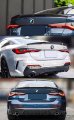M4 V Style Carbon Fiber High Kick Trunk Spoiler Wing Compatible For 2021-2024 Bmw G22 4 Series G82 2 Door Coupe